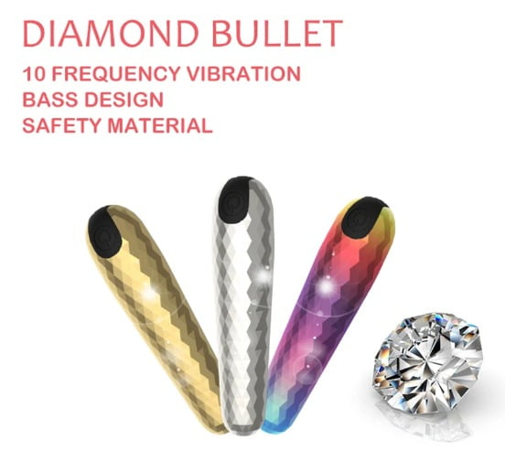 Bullet Diamante Recarregável